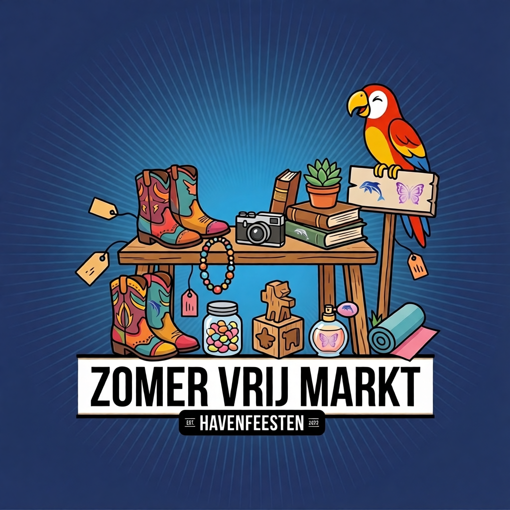 Zomer vrij markt
